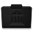 Black Library Icon 48x48 png